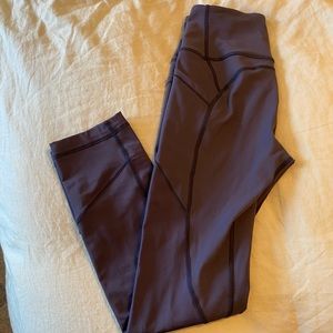 Lululemon All the Right Places 23” Crop 4 Blue